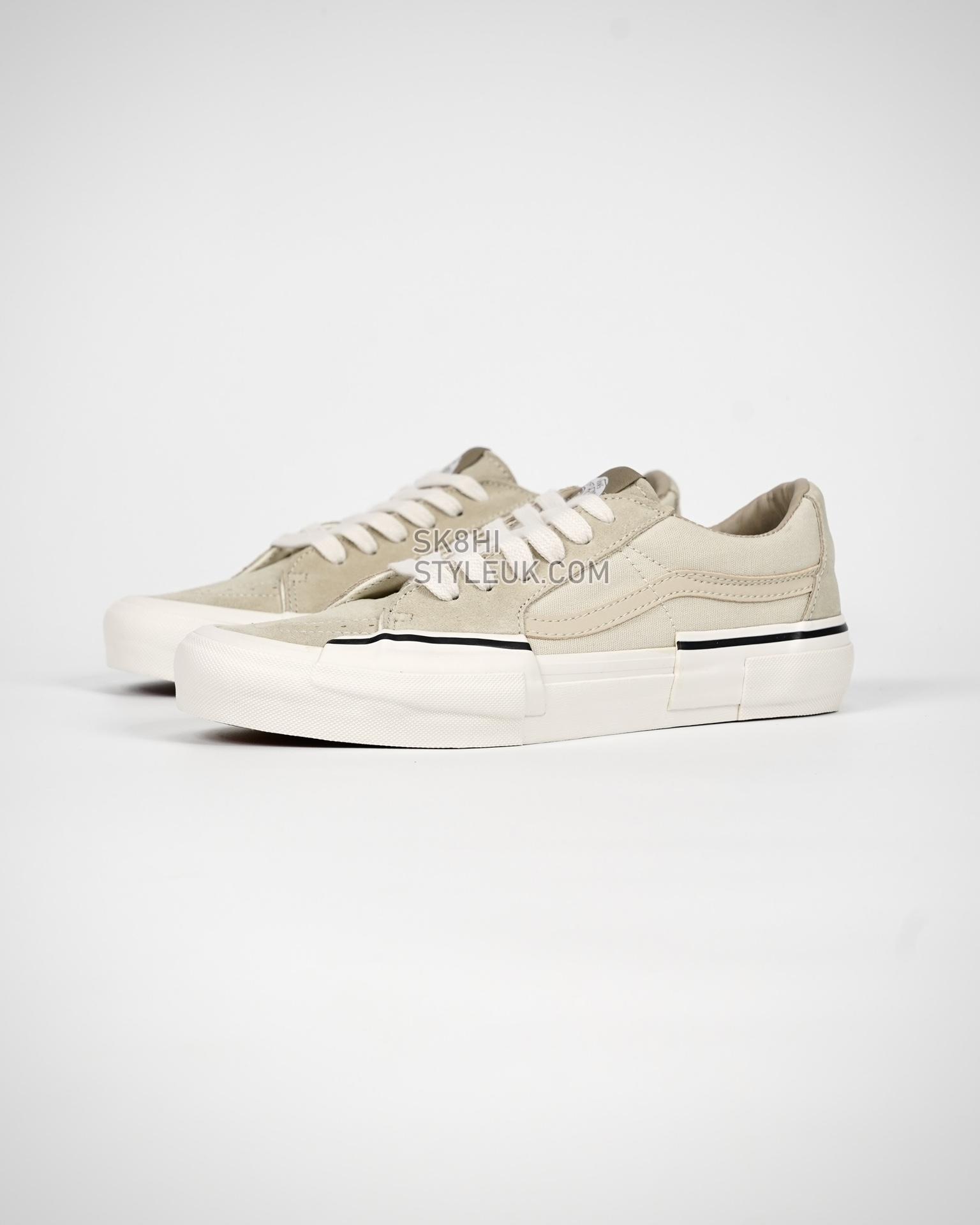 Vans Sk8-Low Reconstruct Mens Womens - Tonal Peyote/Brown VN000CRNBYS Shoes