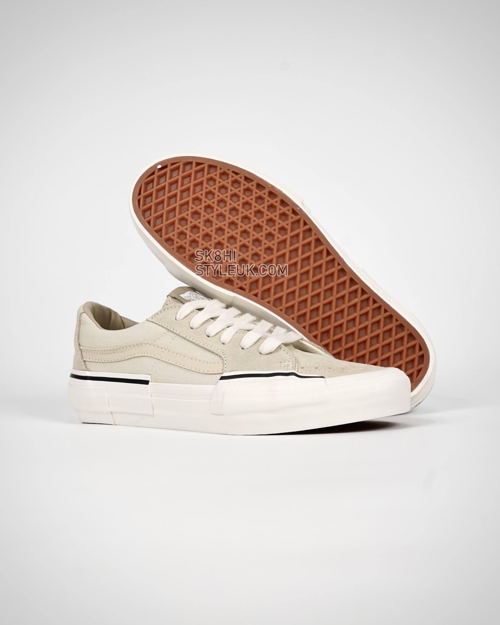 Vans Sk8-Low Reconstruct Mens Womens - Tonal Peyote/Brown VN000CRNBYS Shoes