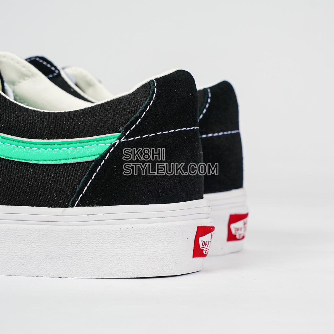 Vans Skate Sk8-Low Mens Womens - Black/Waterfall VN0A3WM34FV-1 Shoes