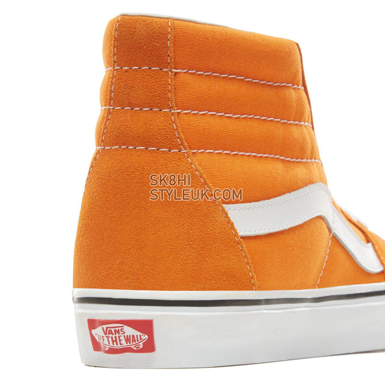 Vans Sk8-Hi Classic Mens Womens - Dark Cheddar/True White VN0A38GEUKU Shoes