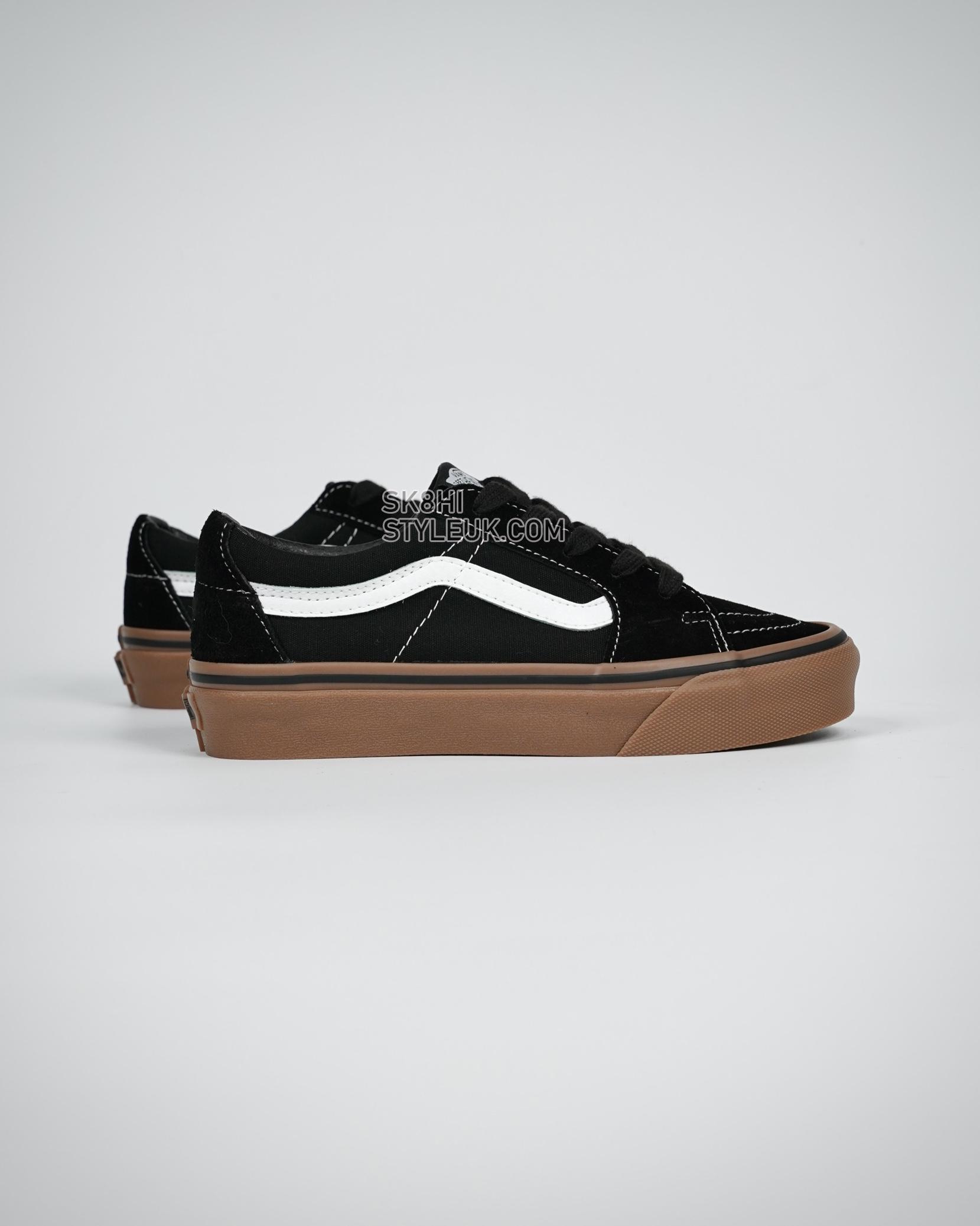 Vans Sk8-Low Mens Womens - Black/White/Gum VN0A4UWI39L-1 Shoes