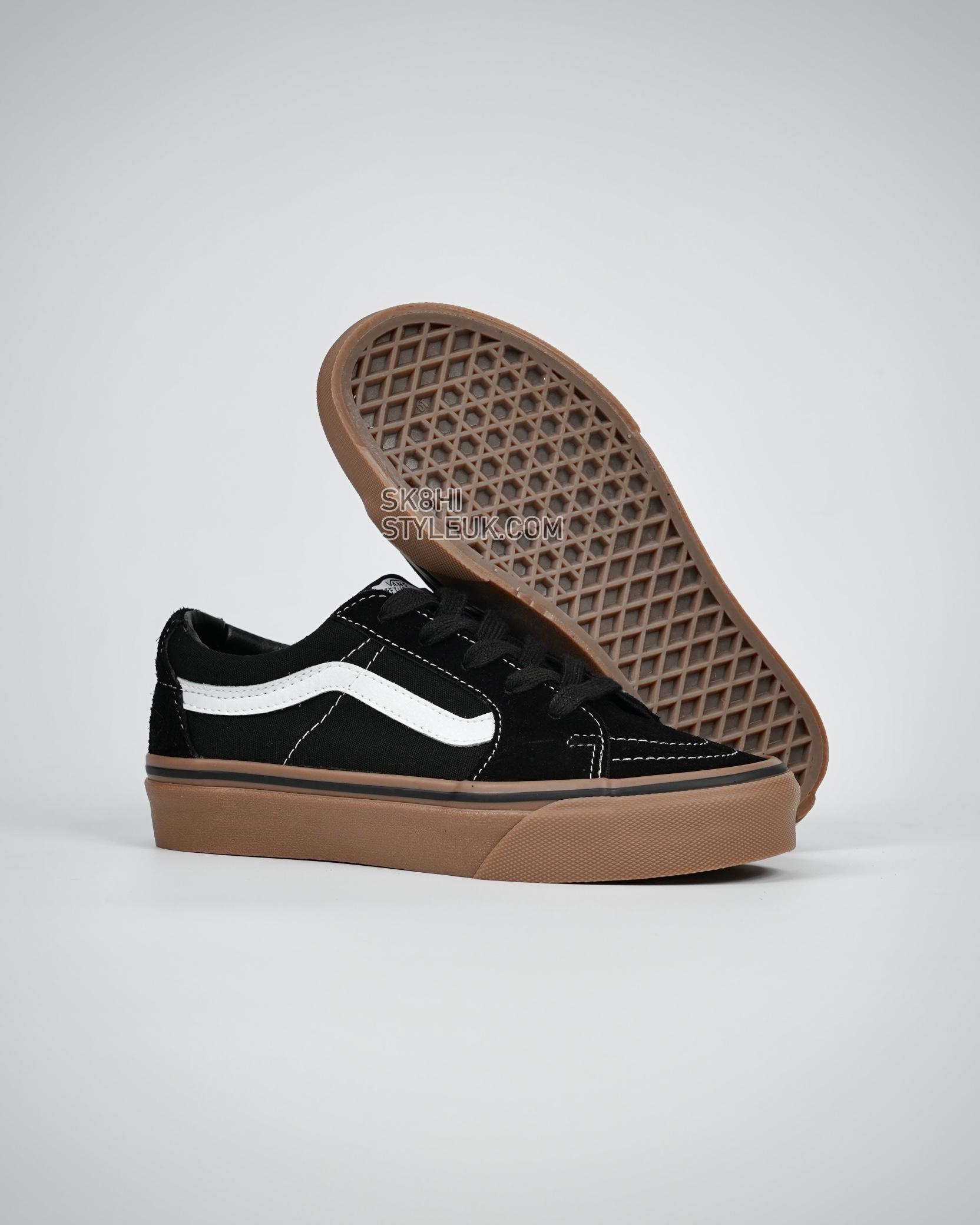 Vans Sk8-Low Mens Womens - Black/White/Gum VN0A4UWI39L-1 Shoes