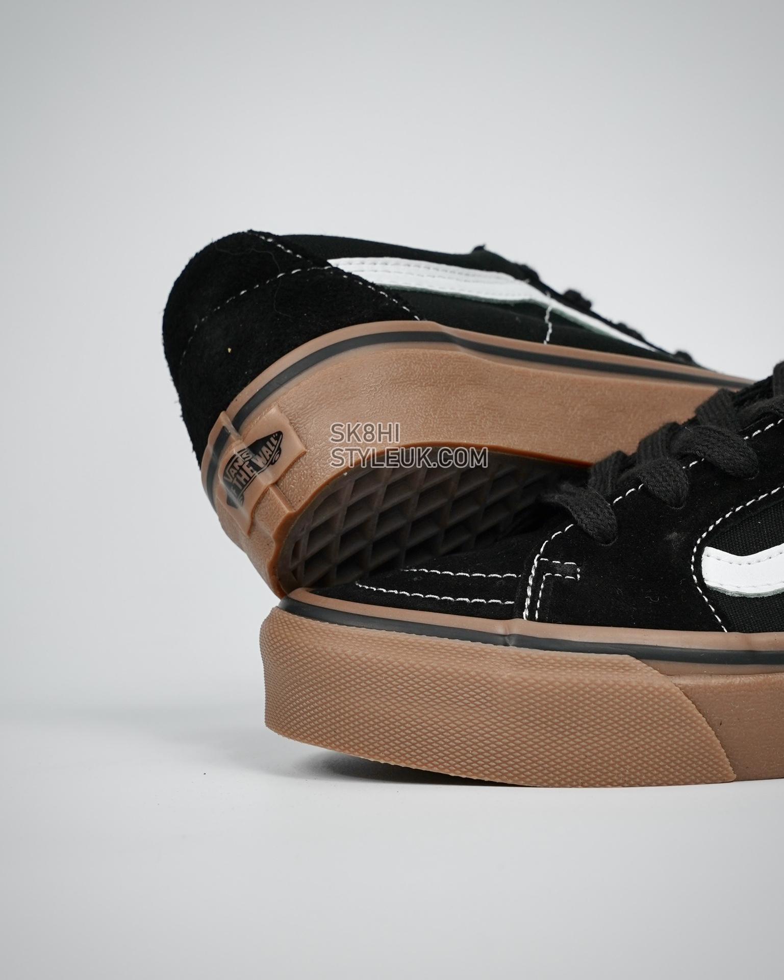 Vans Sk8-Low Mens Womens - Black/White/Gum VN0A4UWI39L-1 Shoes