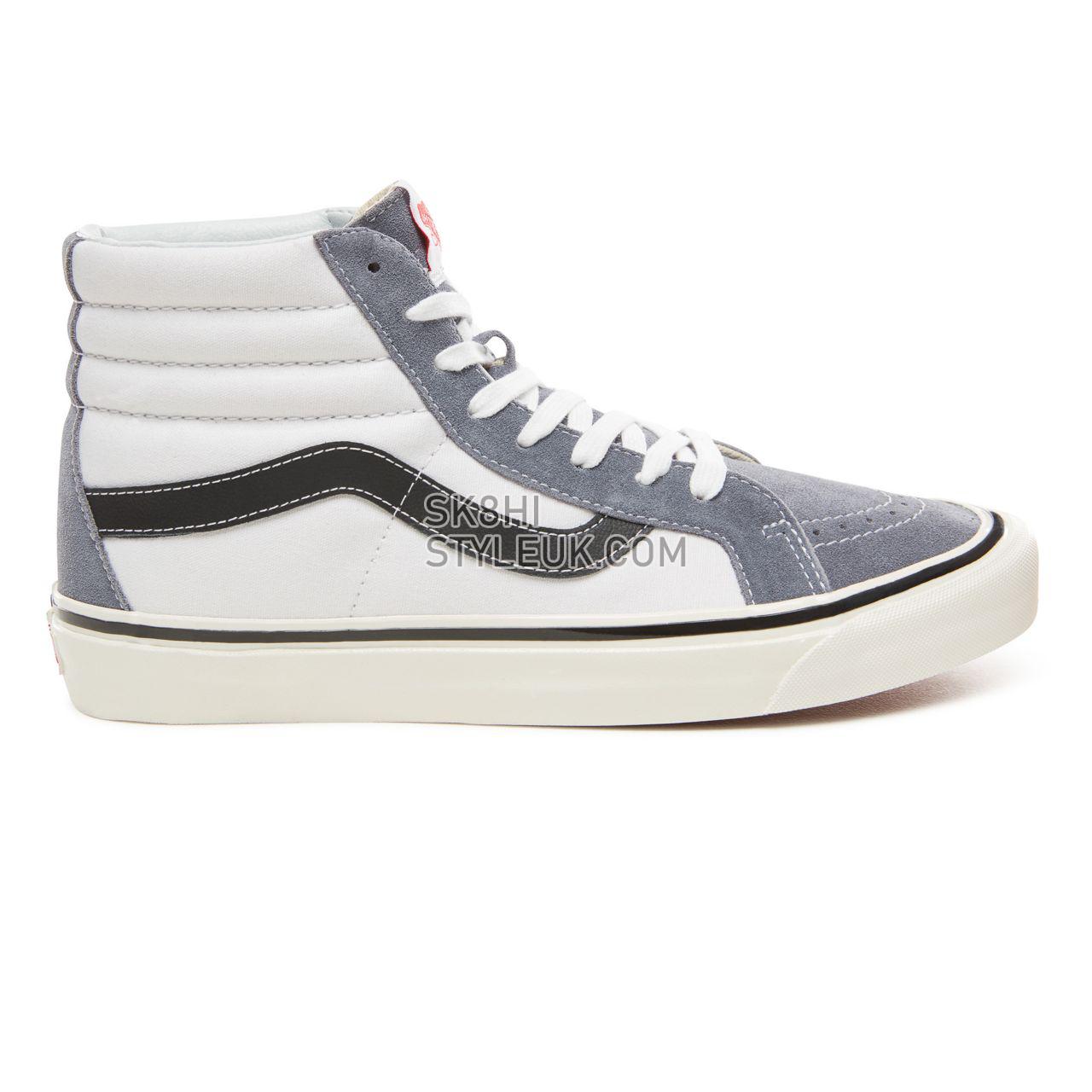 Vans Anaheim Factory Sk8-Hi 38 Dx Classic Mens Womens - (Anaheim Factory) Og Dark Gray/Og White VN0A38GFUQ1 Shoes