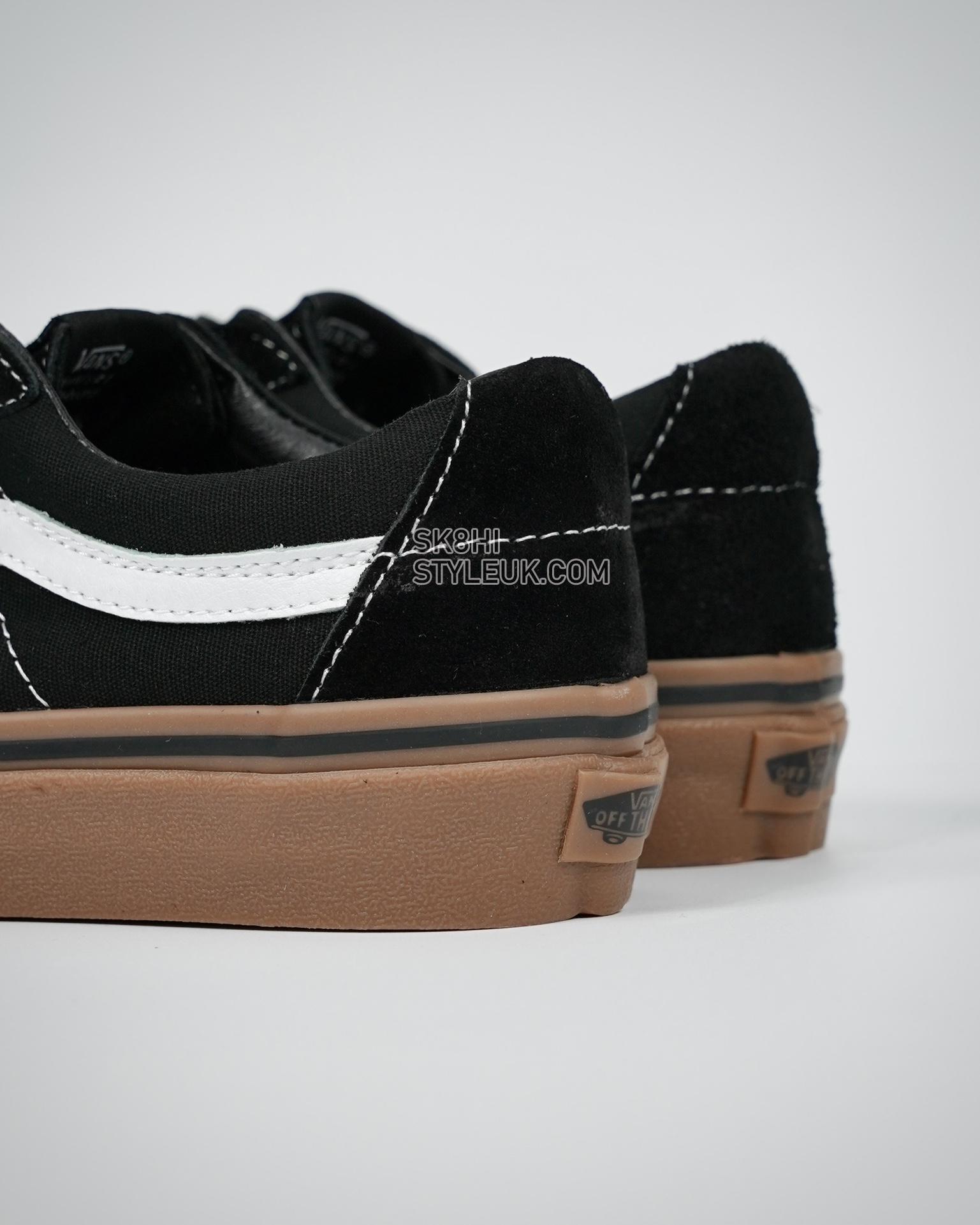 Vans Sk8-Low Mens Womens - Black/White/Gum VN0A4UWI39L-1 Shoes