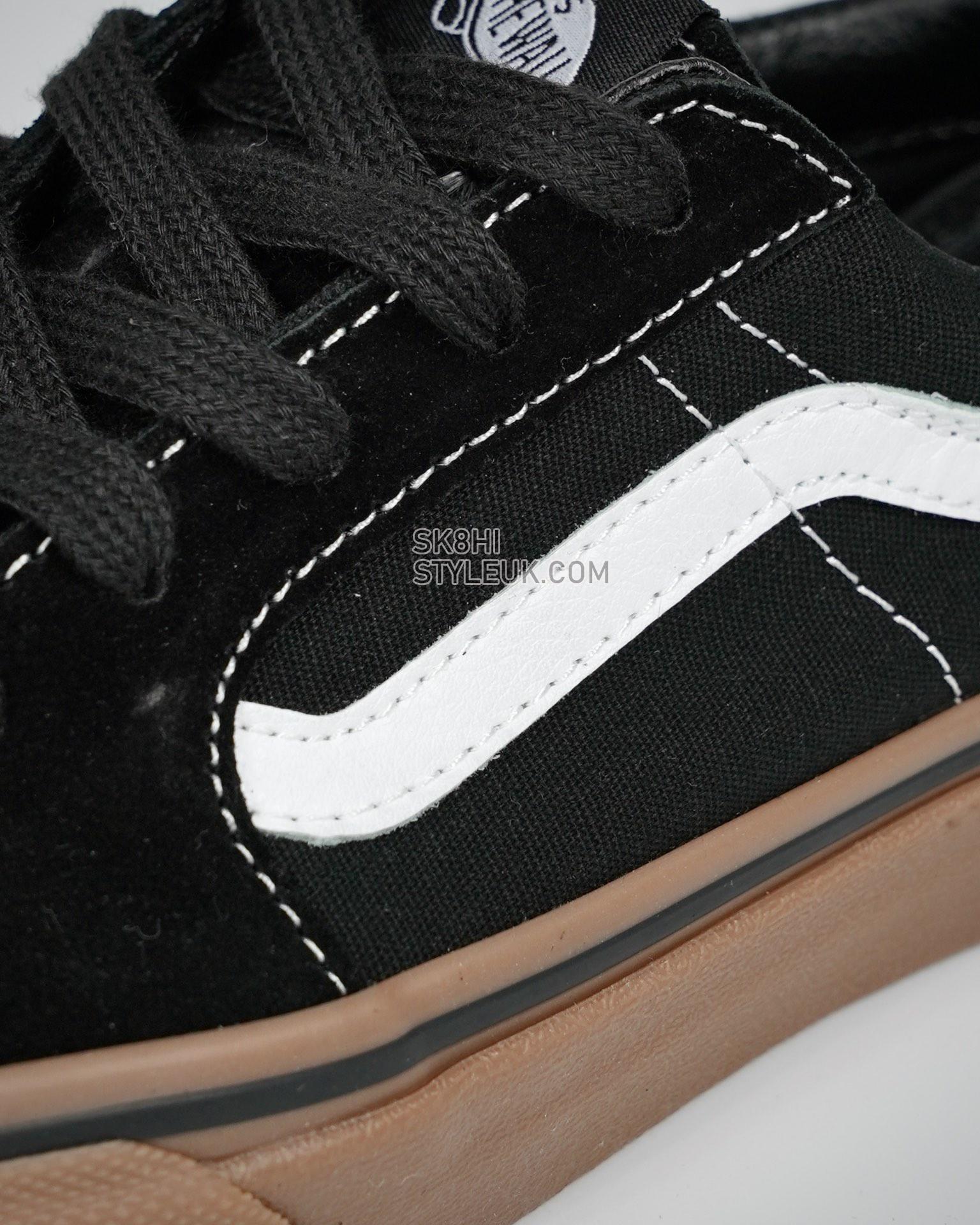 Vans Sk8-Low Mens Womens - Black/White/Gum VN0A4UWI39L-1 Shoes