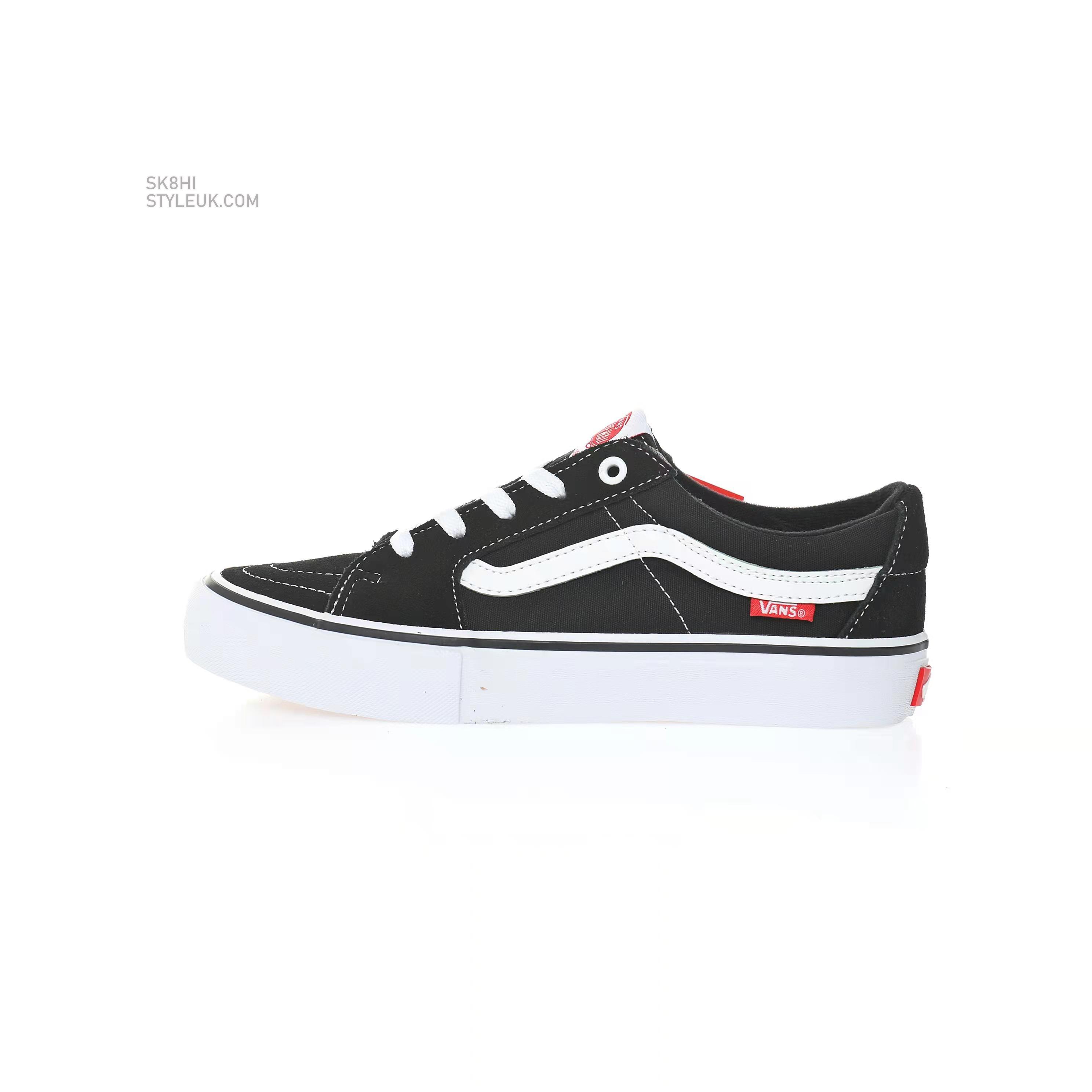 Vans Sk8-Low Pro Mens Womens - Black/White VN0A4U3EY28 Shoes