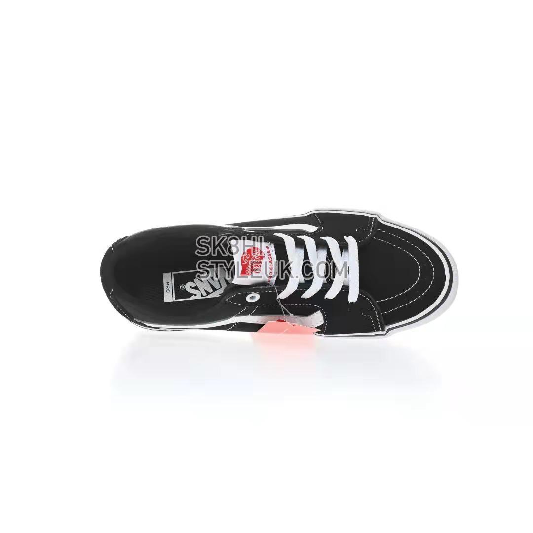 Vans Sk8-Low Pro Mens Womens - Black/White VN0A4U3EY28 Shoes