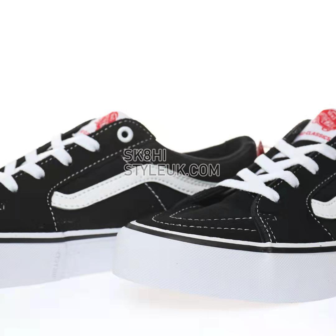 Vans Sk8-Low Pro Mens Womens - Black/White VN0A4U3EY28 Shoes