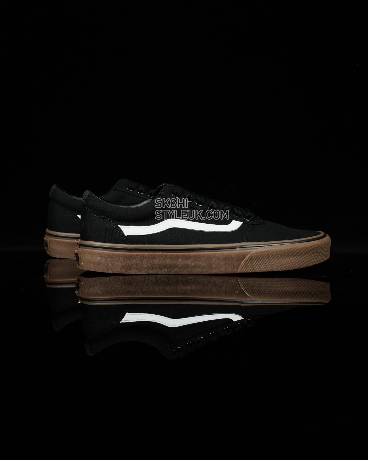 Vans Ward Canvas Mens Womens - Black/Gum VN0A36EM7HI Shoes