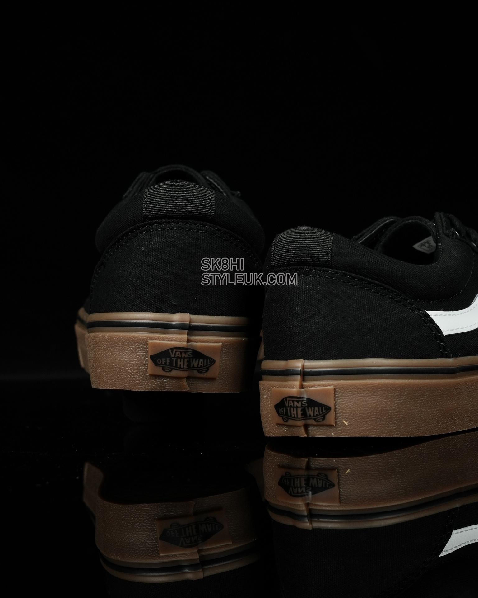 Vans Ward Canvas Mens Womens - Black/Gum VN0A36EM7HI Shoes