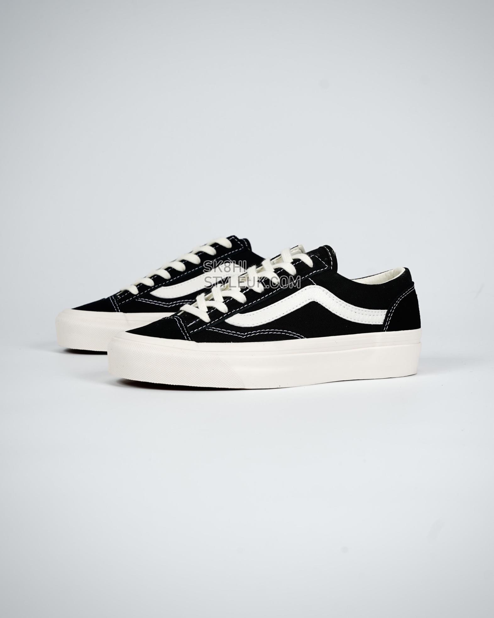 Vans Vault OG Style 36 LX Mens Womens - Black/Marshmallow VN0A4BVEN8K Shoes