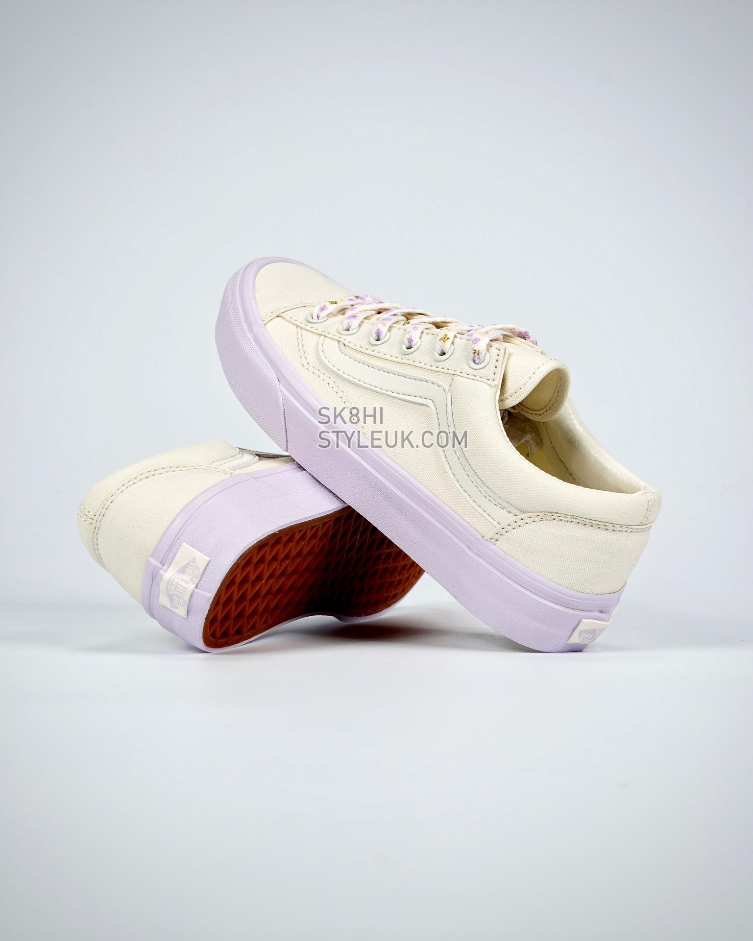 Vans Style 36 Classics Mens Womens - White/Purple VN0A54F6CEK Shoes