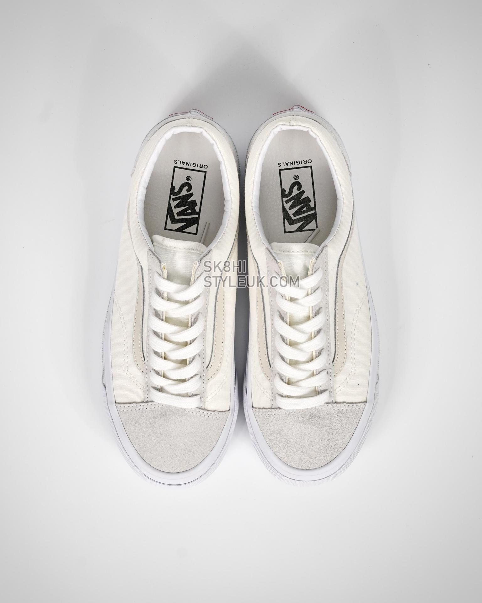 Vans Style 36 Vintage Sport Mens Womens - Classic White/Blanc De Blanc VN0A3DZ3VTB Shoes