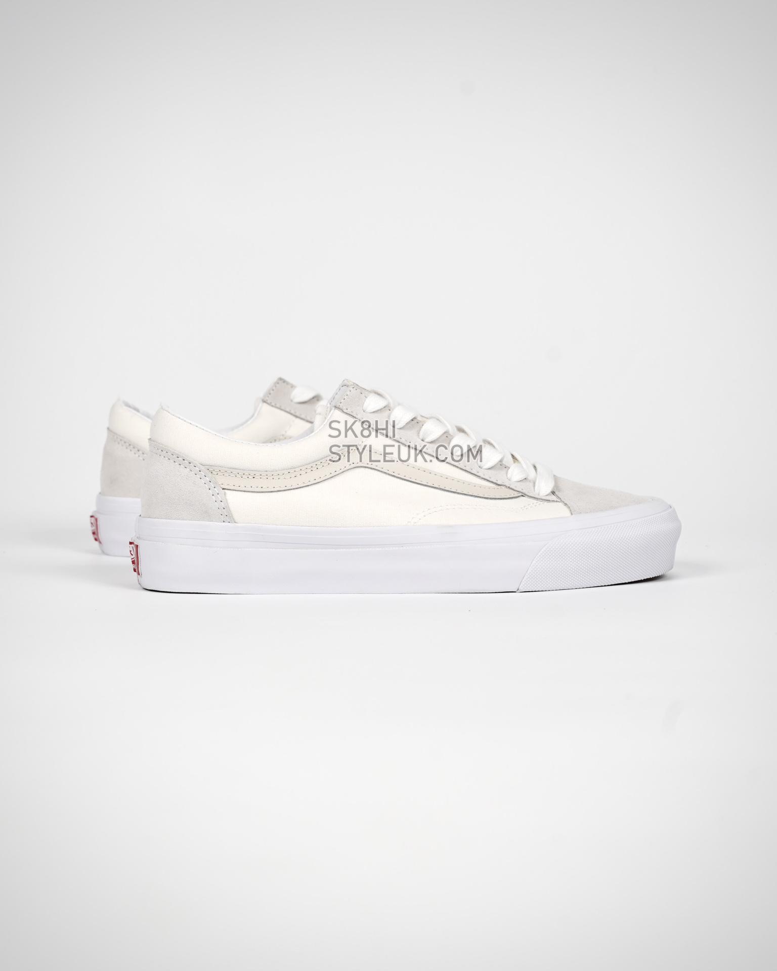 Vans Style 36 Vintage Sport Mens Womens - Classic White/Blanc De Blanc VN0A3DZ3VTB Shoes