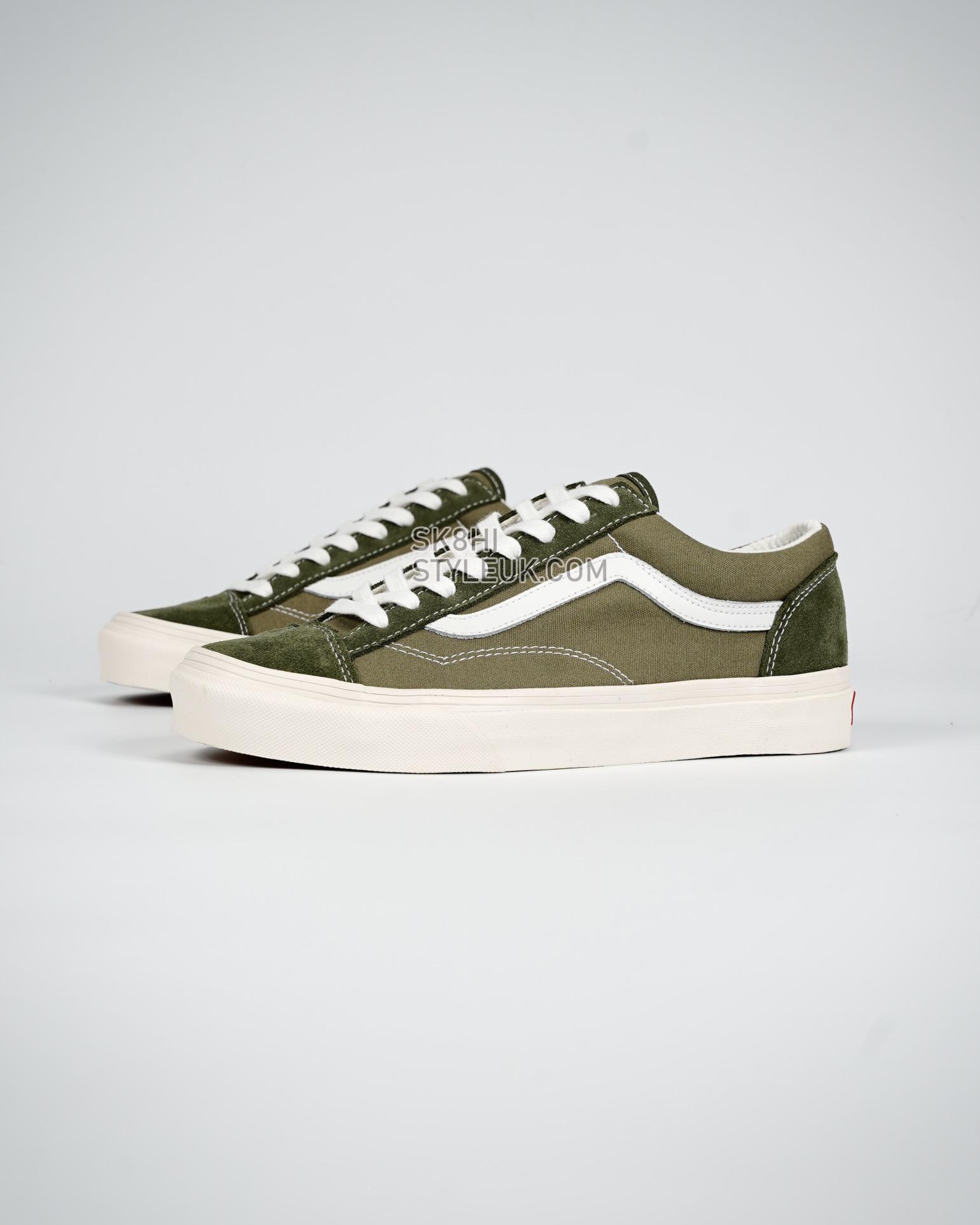 Vans Style 36 Classic Mens Womens - Green/White VN0009QFZBF-1 Shoes