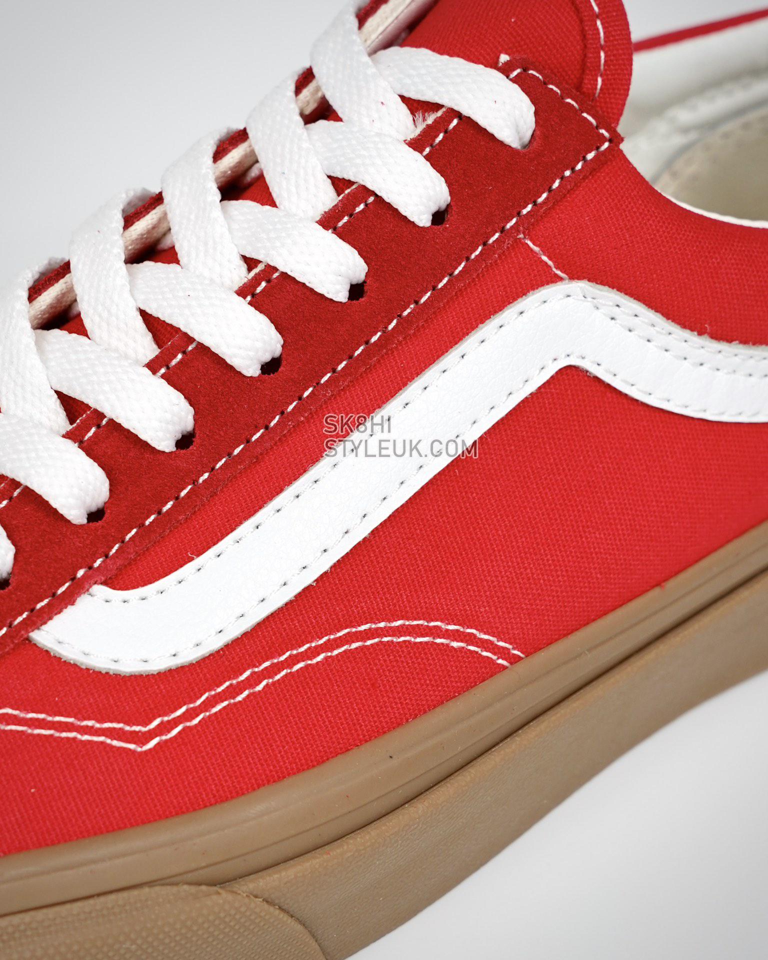 Vans Style 36 Classic Mens Womens - Red/White/Gum VN0A54F6RED Shoes