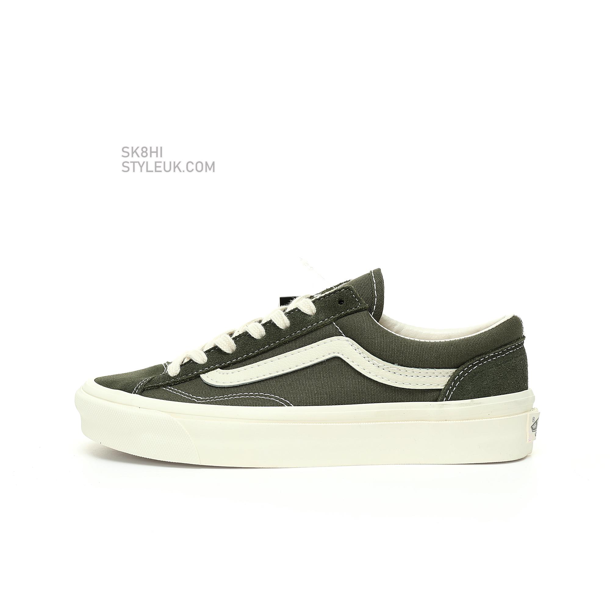 Pilgrim Surf + Supply x Vans Vault OG Style 36 LX Mens Womens - Olive/Green/White VN0A3AUURY6 Shoes