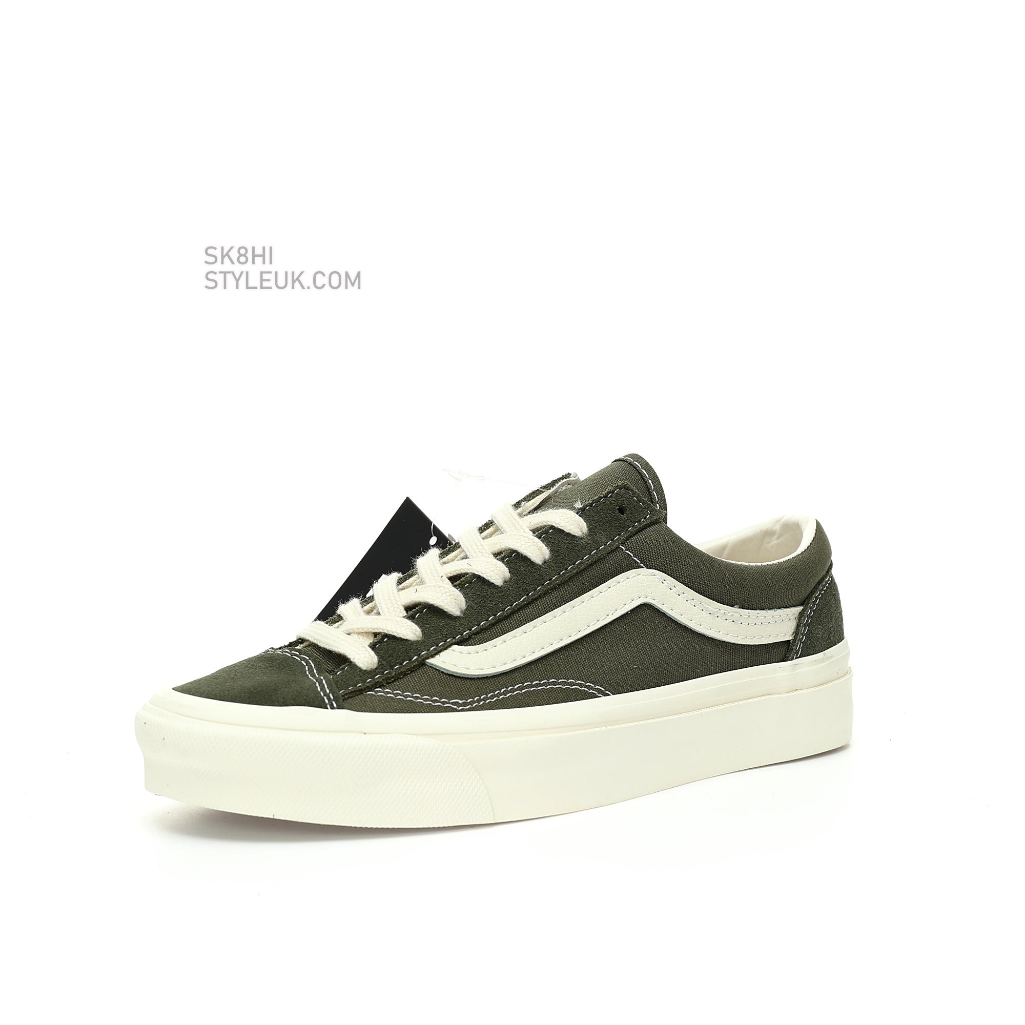 Pilgrim Surf + Supply x Vans Vault OG Style 36 LX Mens Womens - Olive/Green/White VN0A3AUURY6 Shoes