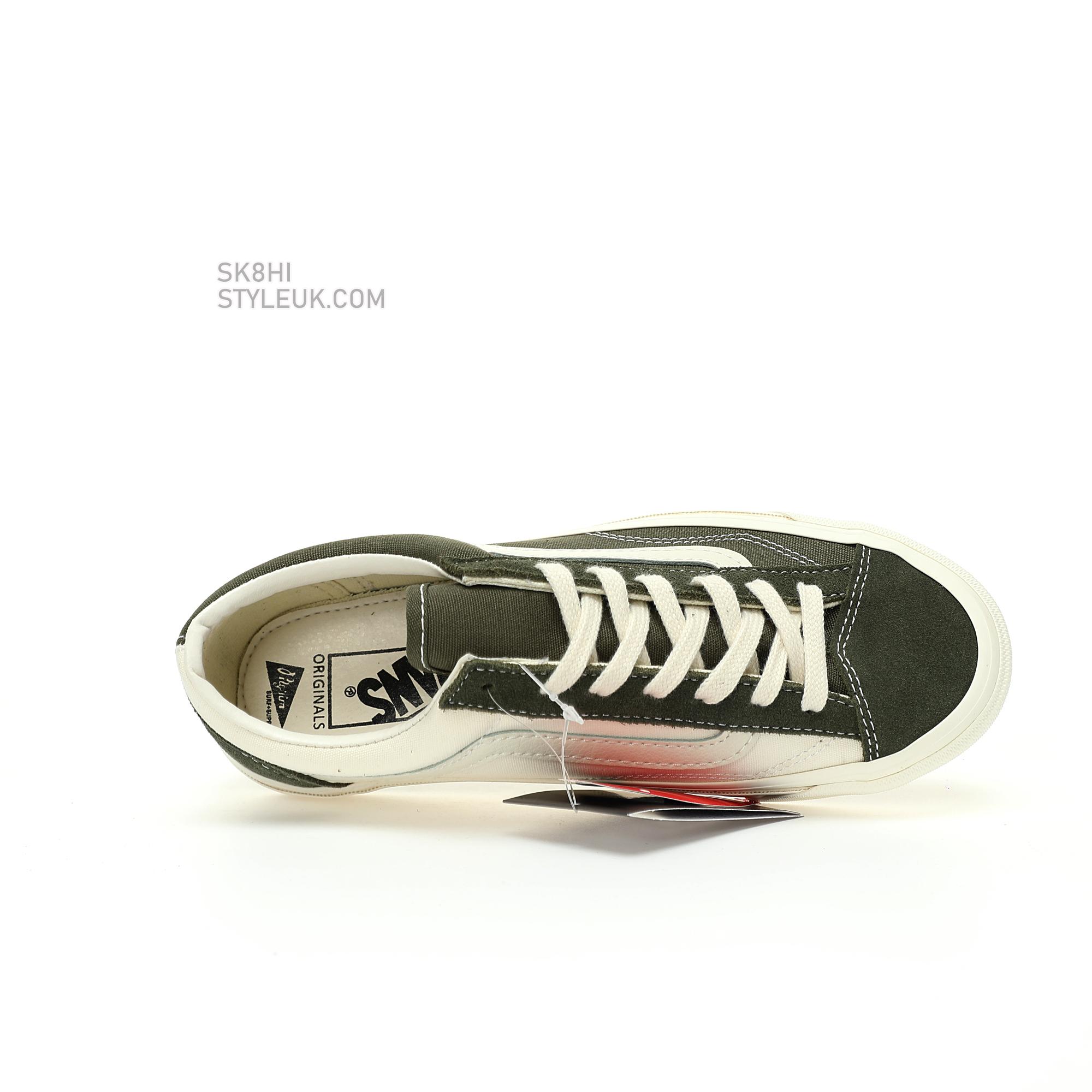 Pilgrim Surf + Supply x Vans Vault OG Style 36 LX Mens Womens - Olive/Green/White VN0A3AUURY6 Shoes