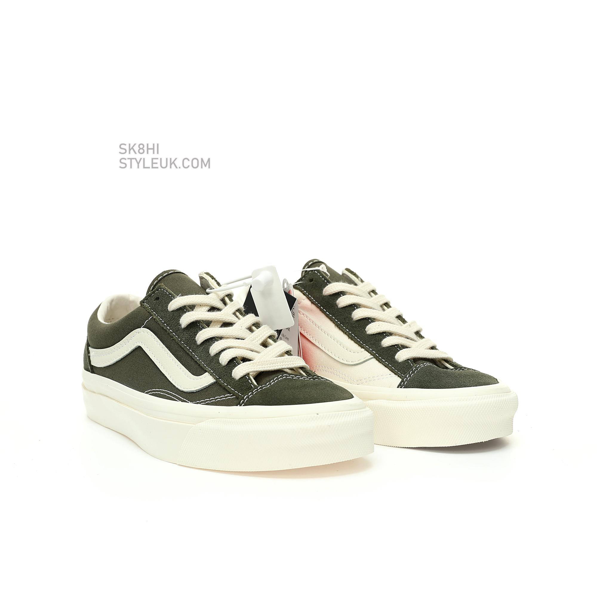 Pilgrim Surf + Supply x Vans Vault OG Style 36 LX Mens Womens - Olive/Green/White VN0A3AUURY6 Shoes