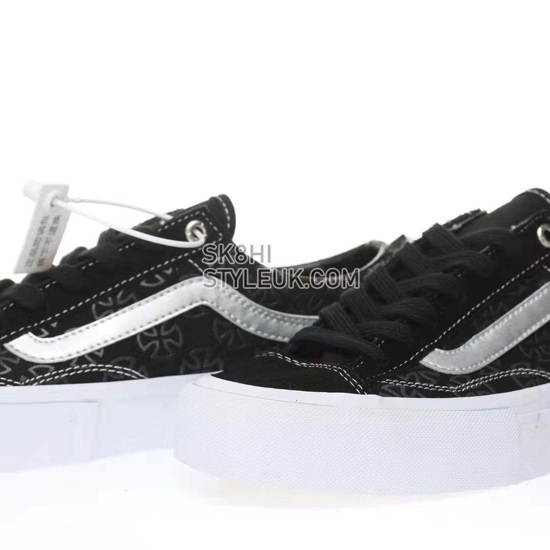 Vans Style 36 Independent 40th Anniversary Mens Womens - Black/Silver VN0A46ZERWV Shoes