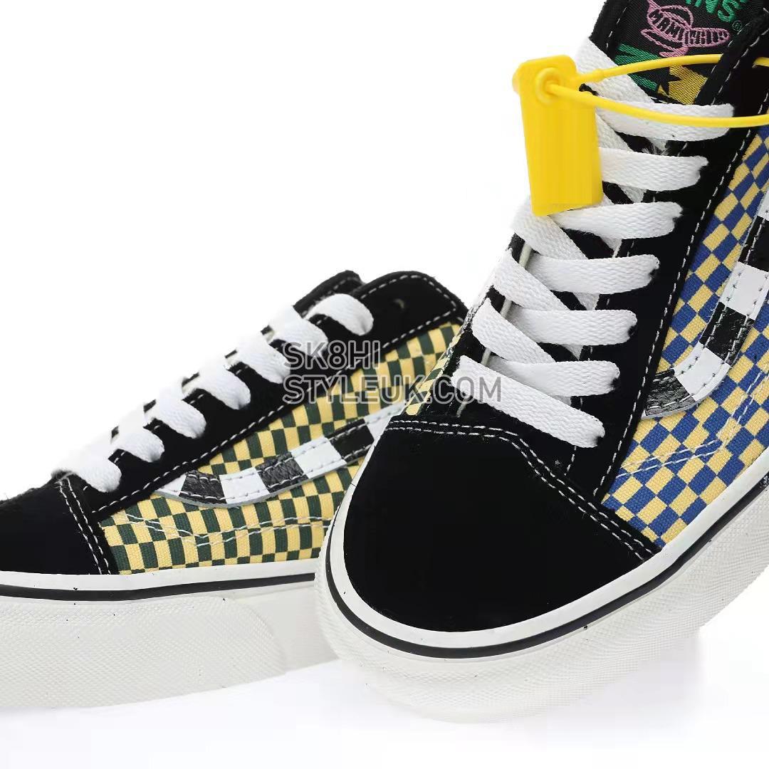 Vans x Mami Wata Style 36 Decon VR3 SF Mens Womens - Black/White/Yellow/Blue/Green VN0007R2CRM Shoes