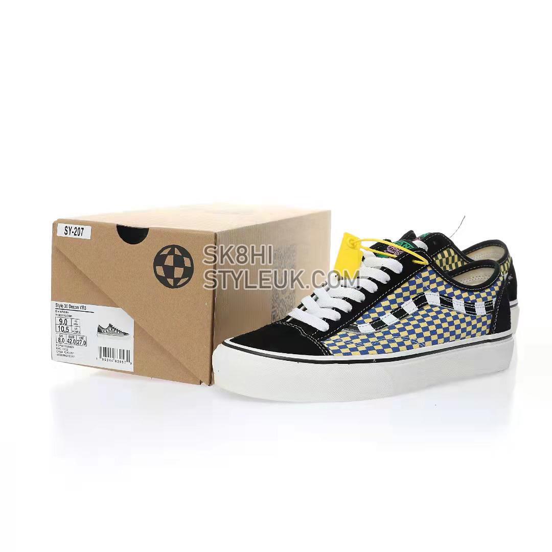 Vans x Mami Wata Style 36 Decon VR3 SF Mens Womens - Black/White/Yellow/Blue/Green VN0007R2CRM Shoes