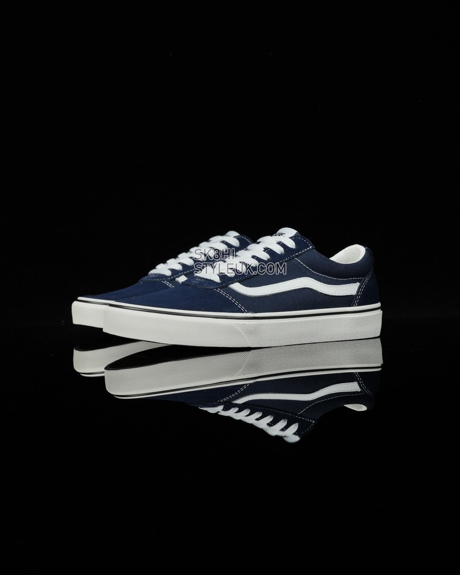 Vans Ward Mens Womens - Blue/White VN0A38J9JY3-1 Shoes