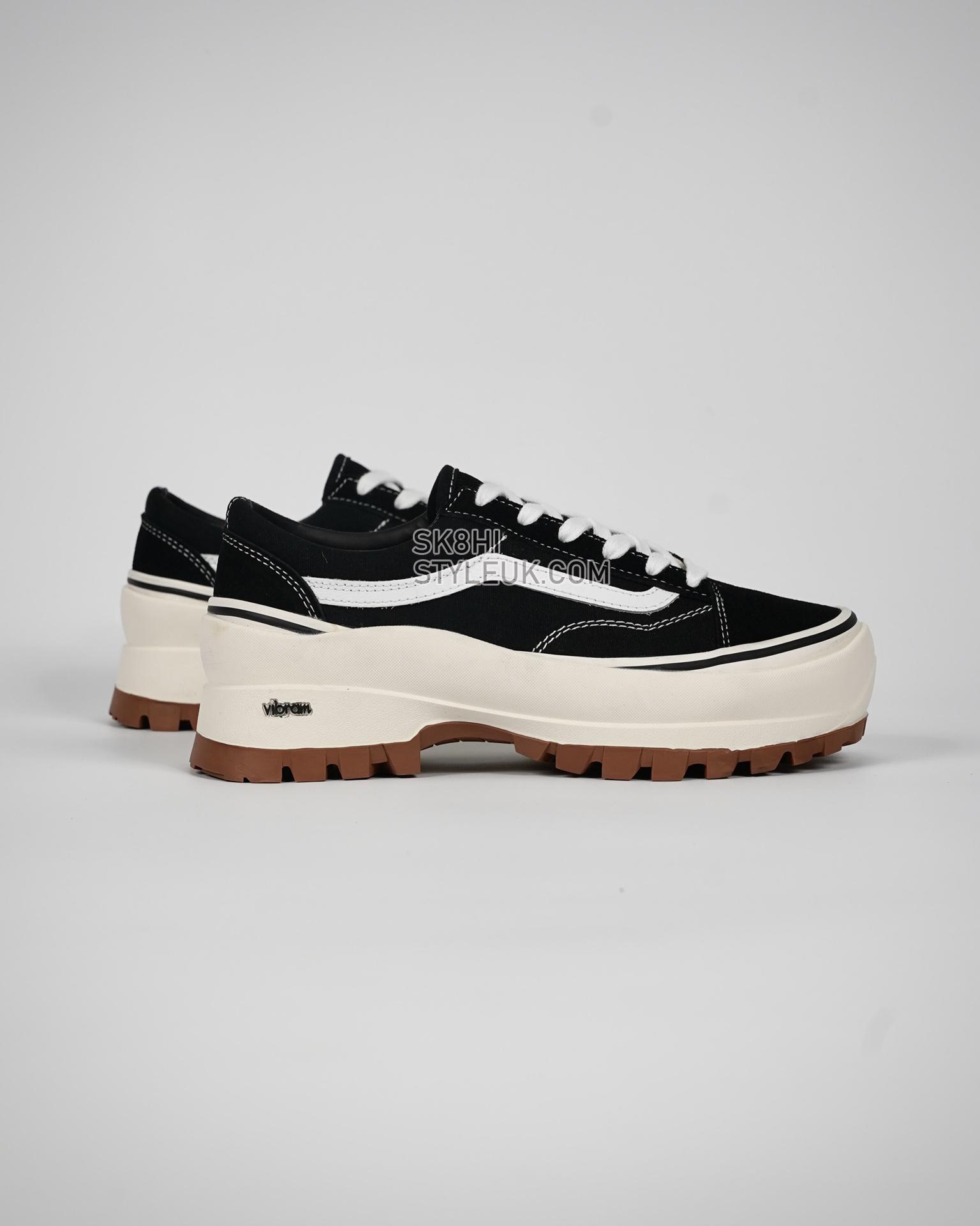 Vans Old Skool Vibram Mens Womens - Black/White/Gum VN0A5JLW6BT-1 Shoes