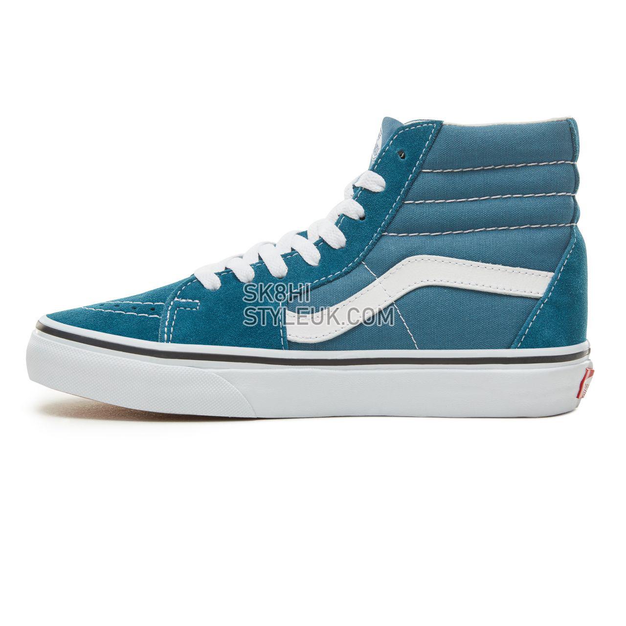 Vans Color Theory Sk8-Hi Classic (Unisex) Mens Womens - Corsair/True White VA38GEU60 Shoes