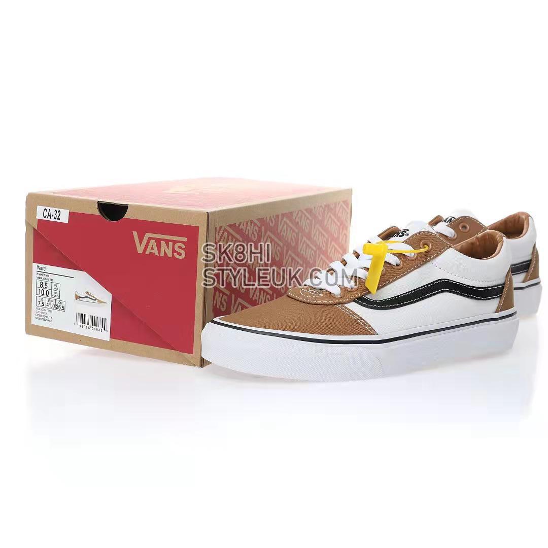 Vans Ward Mens Womens - White/Brown/Black VN0A36EMLBR Shoes