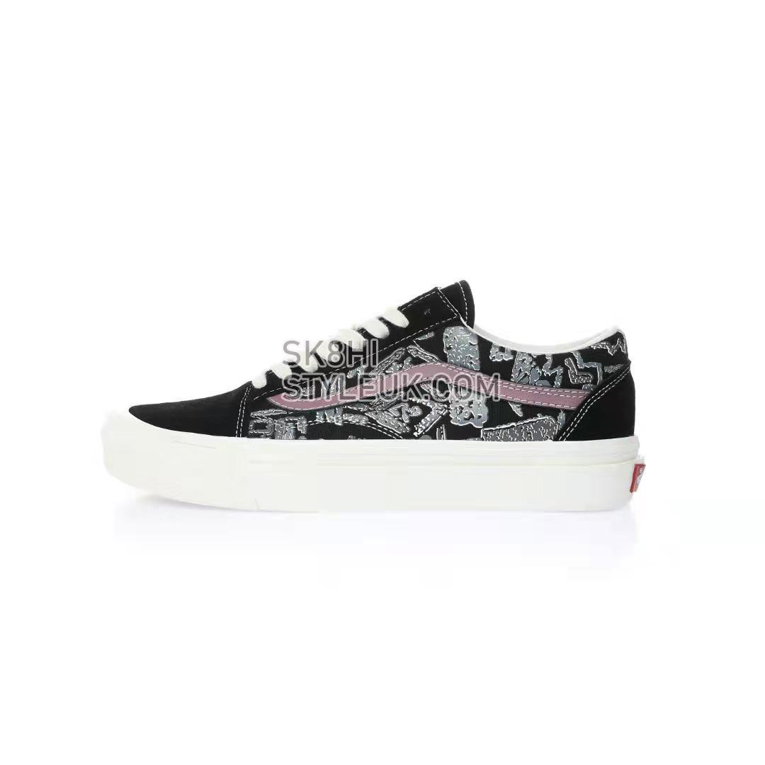 Vans Vault OG Old Skool LX Mens Womens - Aztec/Black/Purple VN0A4P3X92M Shoes