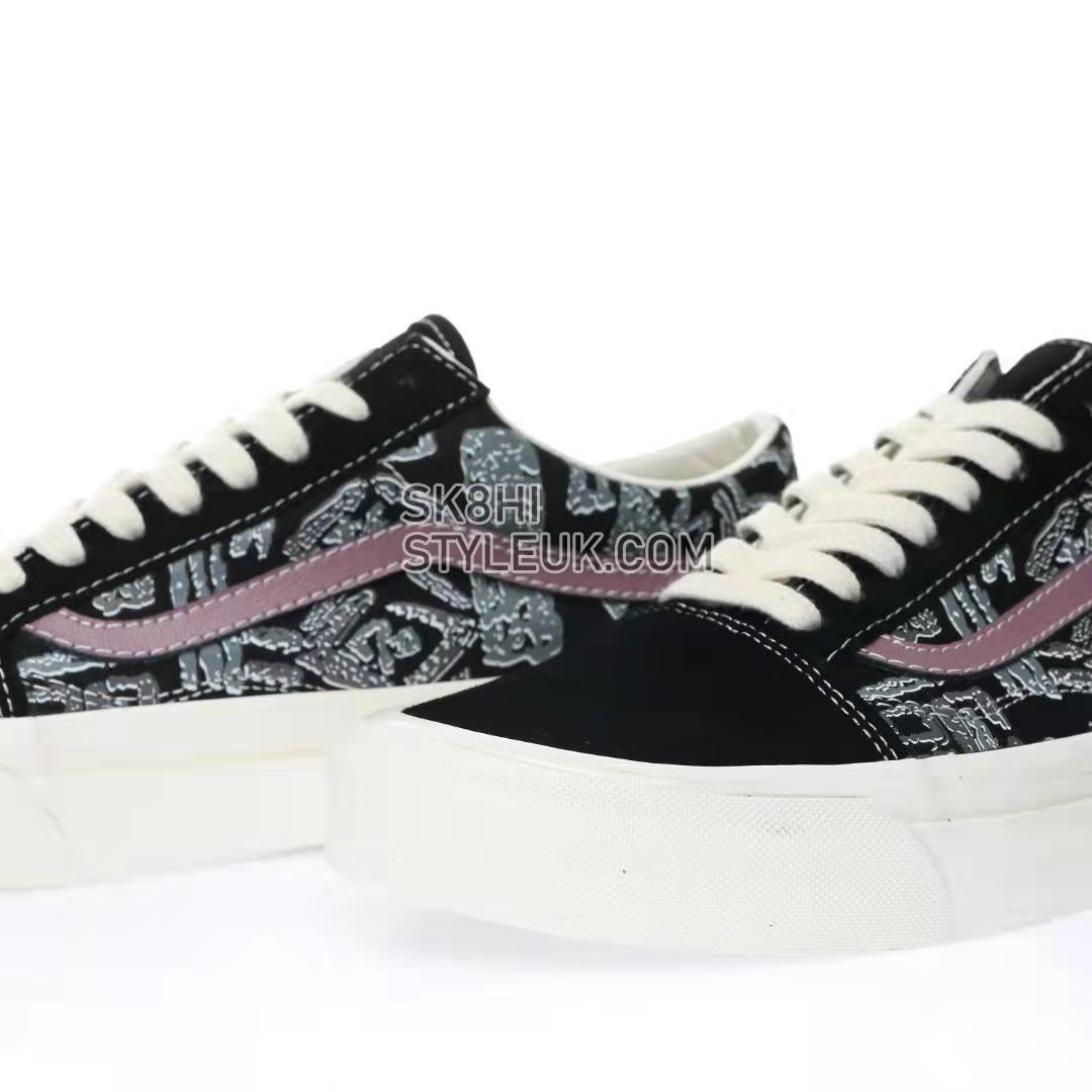 Vans Vault OG Old Skool LX Mens Womens - Aztec/Black/Purple VN0A4P3X92M Shoes