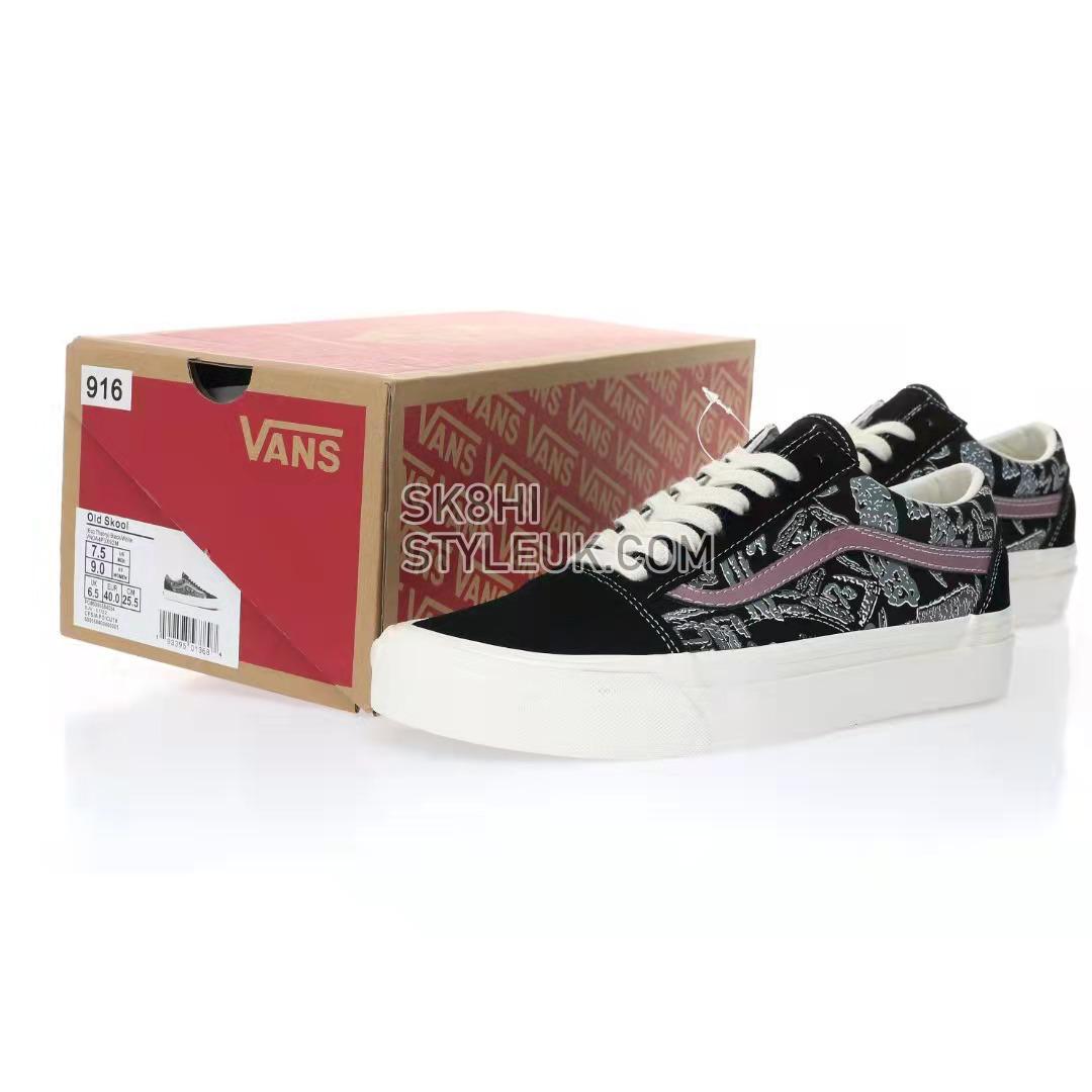 Vans Vault OG Old Skool LX Mens Womens - Aztec/Black/Purple VN0A4P3X92M Shoes