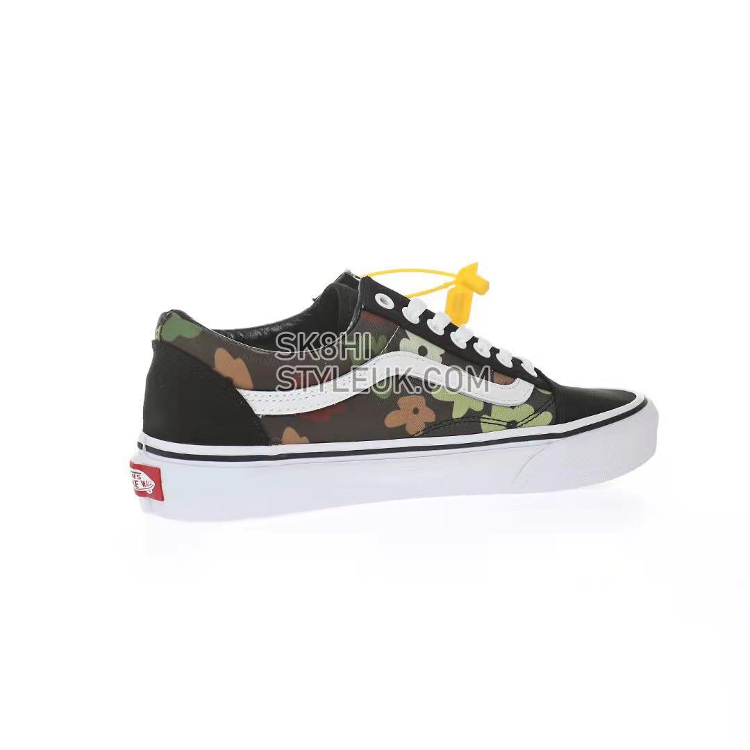 Vans Old Skool Woodland Camo Flower Mens Womens - Black/Green VN0A38G1NRA-1 Shoes