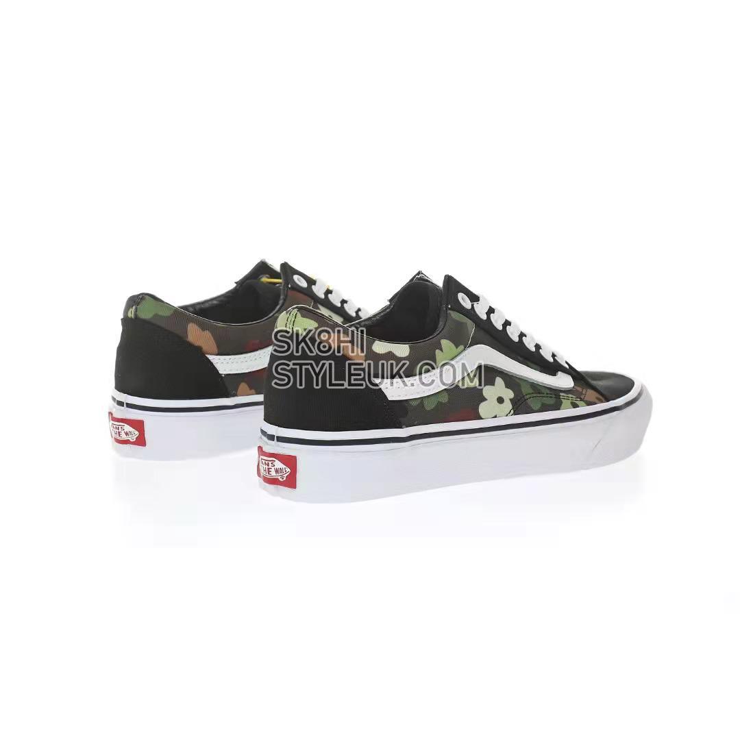 Vans Old Skool Woodland Camo Flower Mens Womens - Black/Green VN0A38G1NRA-1 Shoes