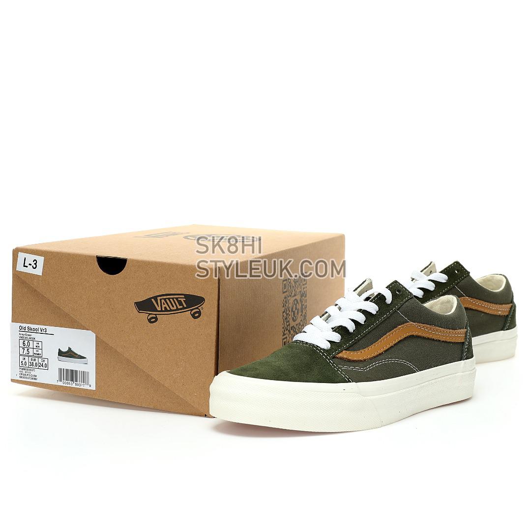 Vans Old Skool Vr3 Mens Womens - Olive Green/Grape Leaf VN0005UB50K Shoes