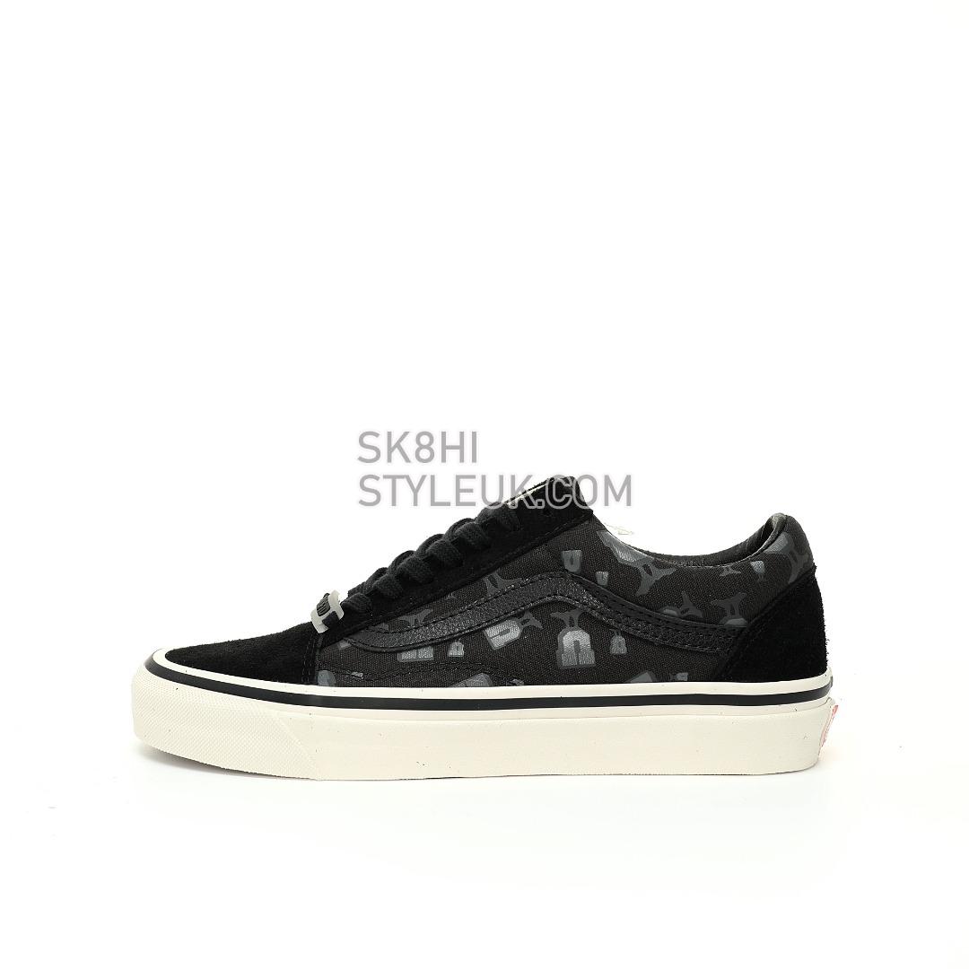 Undefeated x Vault by Vans Og Old Skool Lx Mens Womens - U-Man - Dark Shadow/Black VN0A4P3XBMA Shoes