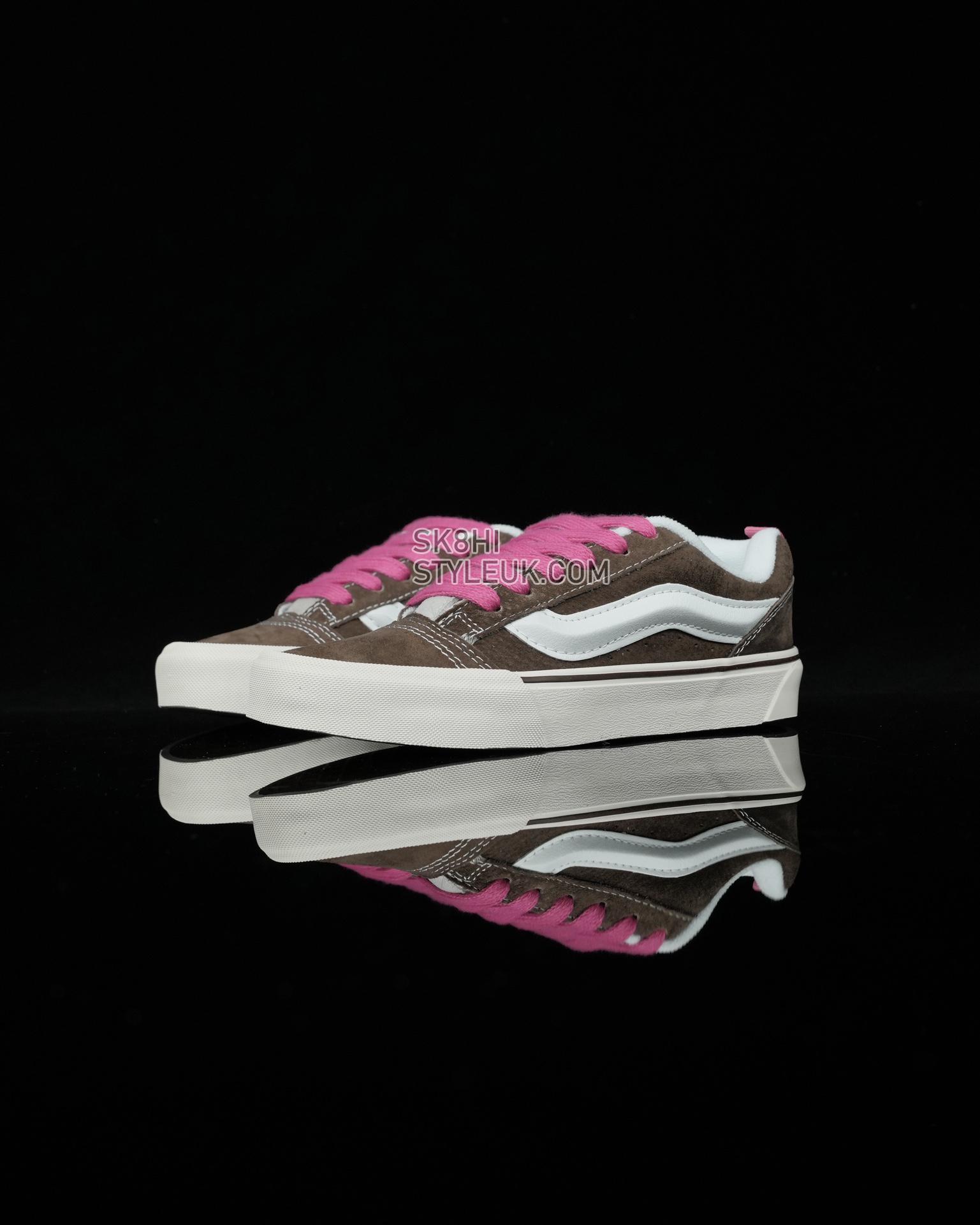 Vans Knu Skool Mens Womens - Retro Color Brown/True White VN0009QCBF2 Shoes