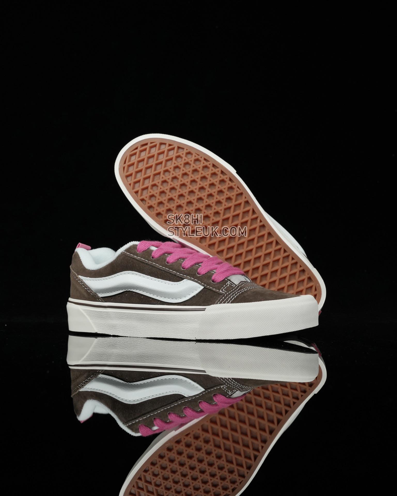 Vans Knu Skool Mens Womens - Retro Color Brown/True White VN0009QCBF2 Shoes