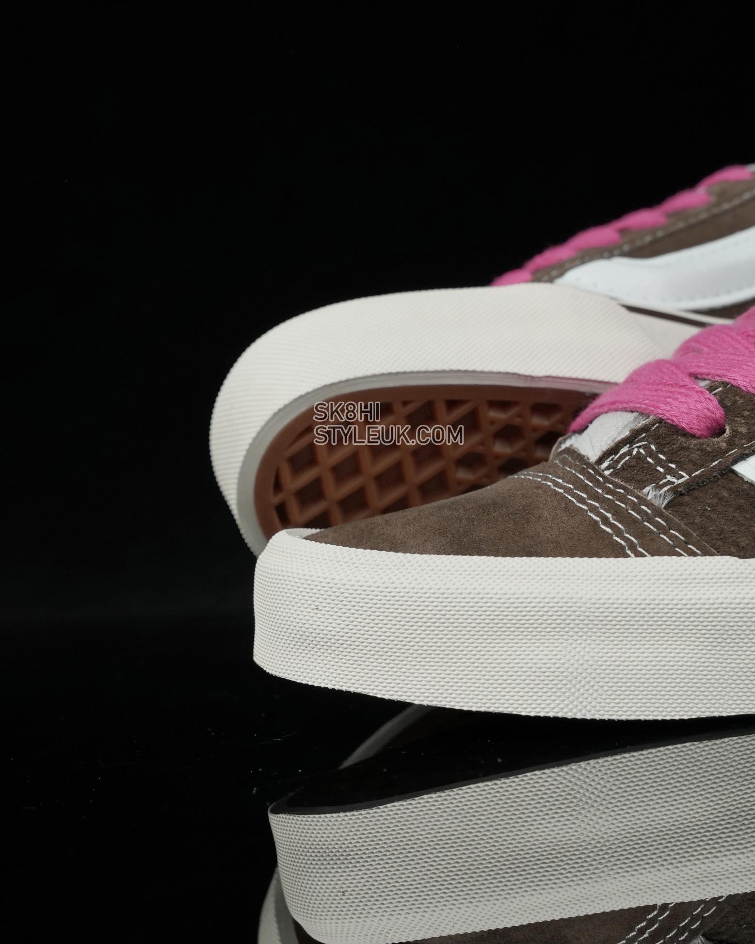 Vans Knu Skool Mens Womens - Retro Color Brown/True White VN0009QCBF2 Shoes