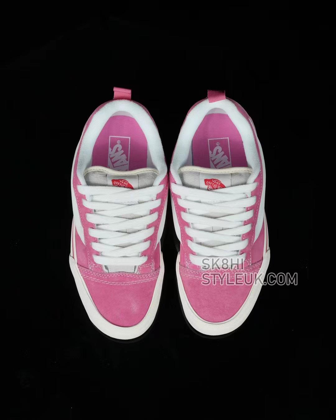 Vans Knu Skool Mens Womens - Pink/White VN0009QCBJ1 Shoes