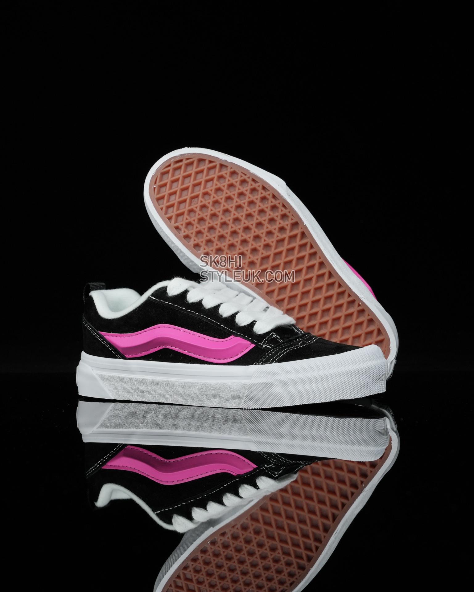 Vans Knu Skool Mens Womens - Black/Neon Pink VN0005UZBFY-1 Shoes