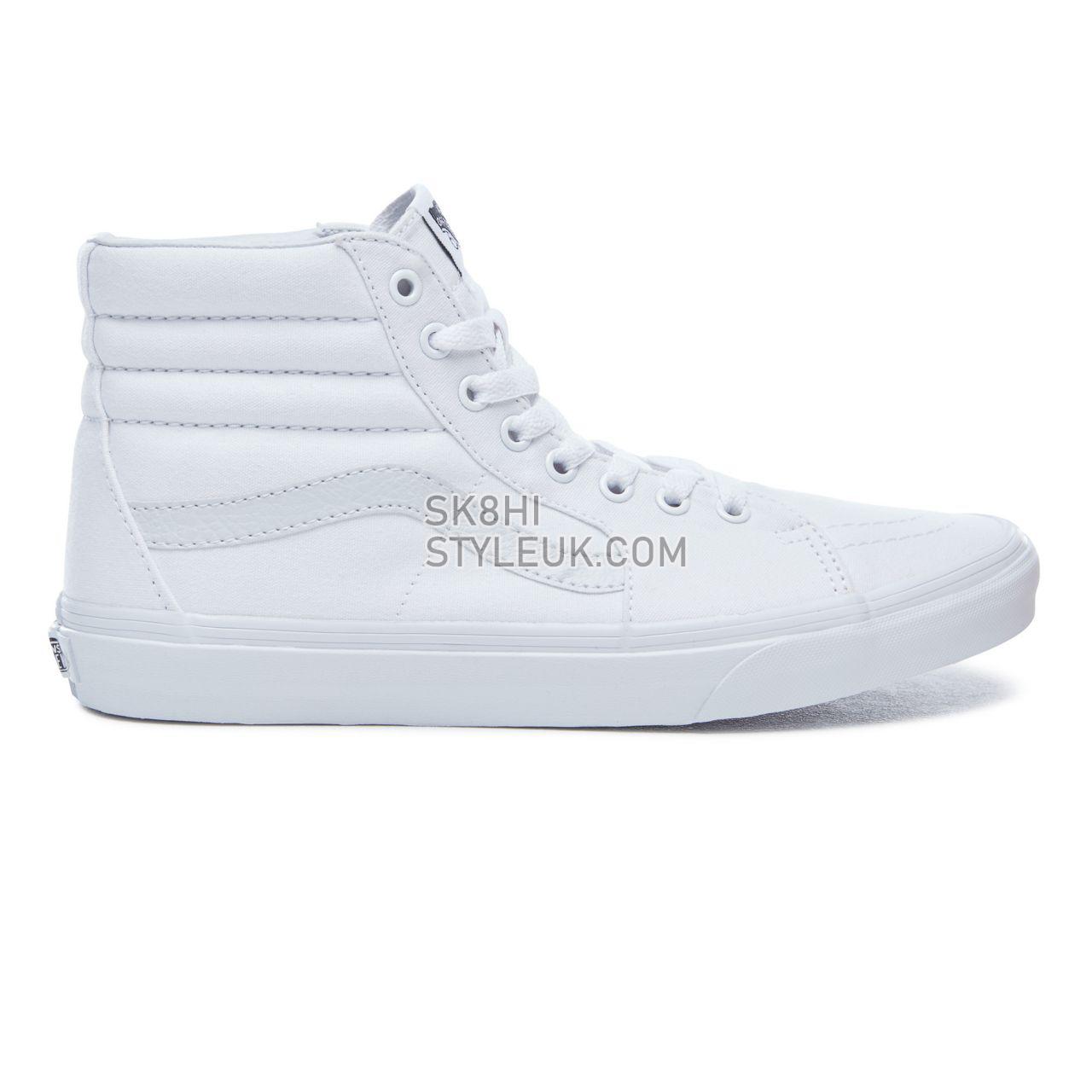 Vans Sk8-Hi Classic Mens Womens - True White VN000D5IW00 Shoes