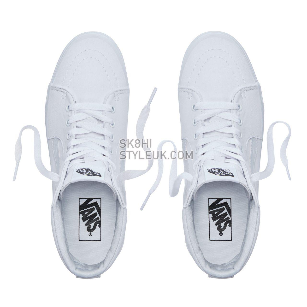 Vans Sk8-Hi Classic Mens Womens - True White VN000D5IW00 Shoes