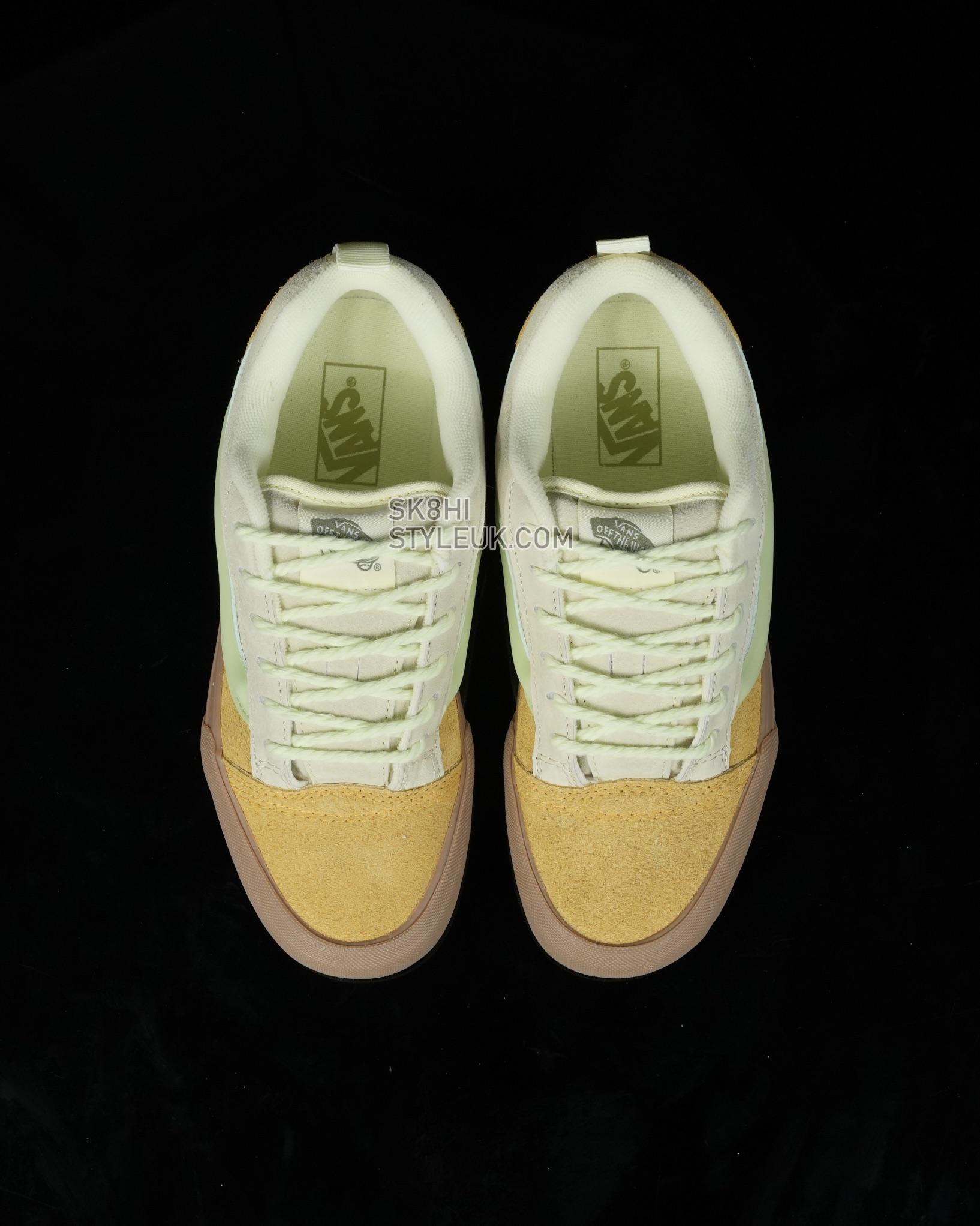 Vans Knu Skool Freshly Baked Bread Mens Womens - Yellow/Green/Gum VN0009QCCOP Shoes