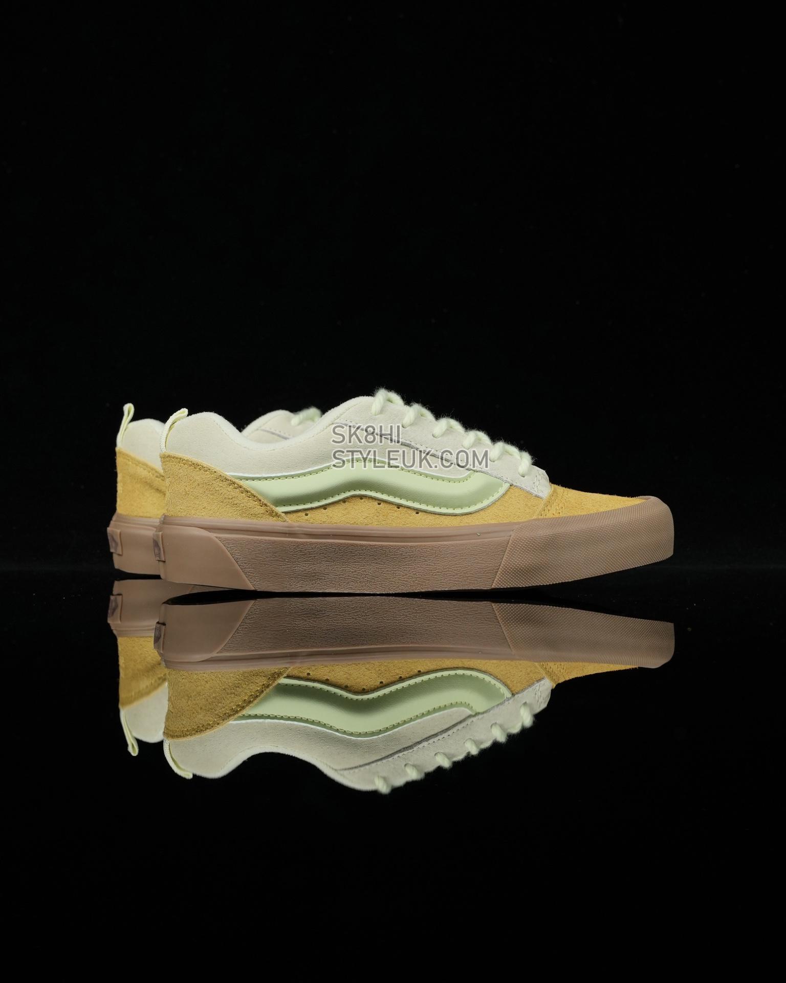 Vans Knu Skool Freshly Baked Bread Mens Womens - Yellow/Green/Gum VN0009QCCOP Shoes