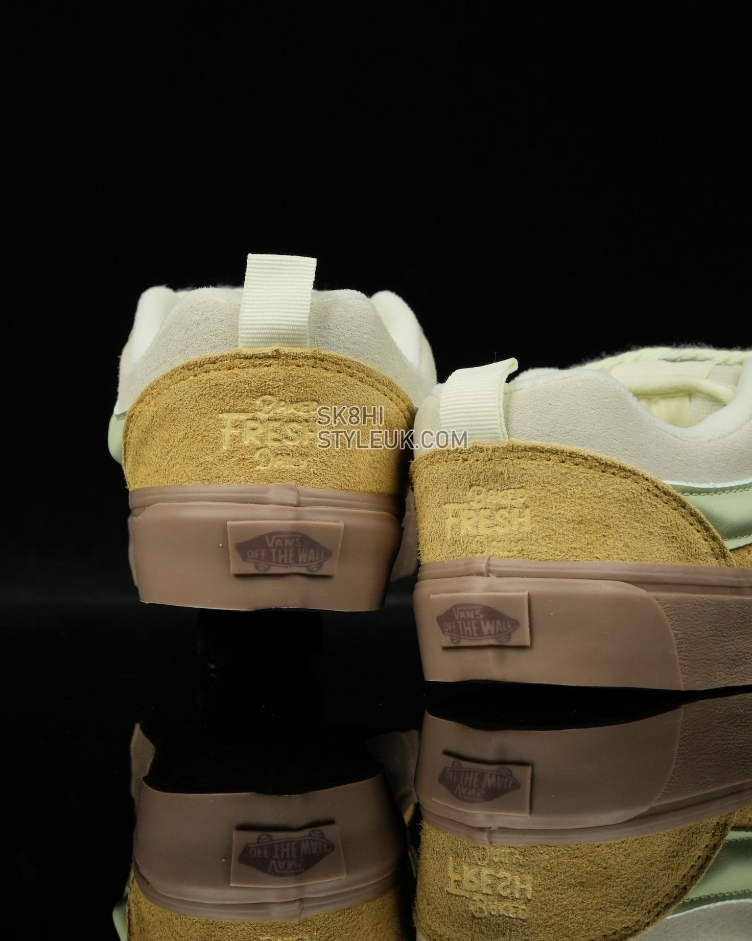 Vans Knu Skool Freshly Baked Bread Mens Womens - Yellow/Green/Gum VN0009QCCOP Shoes