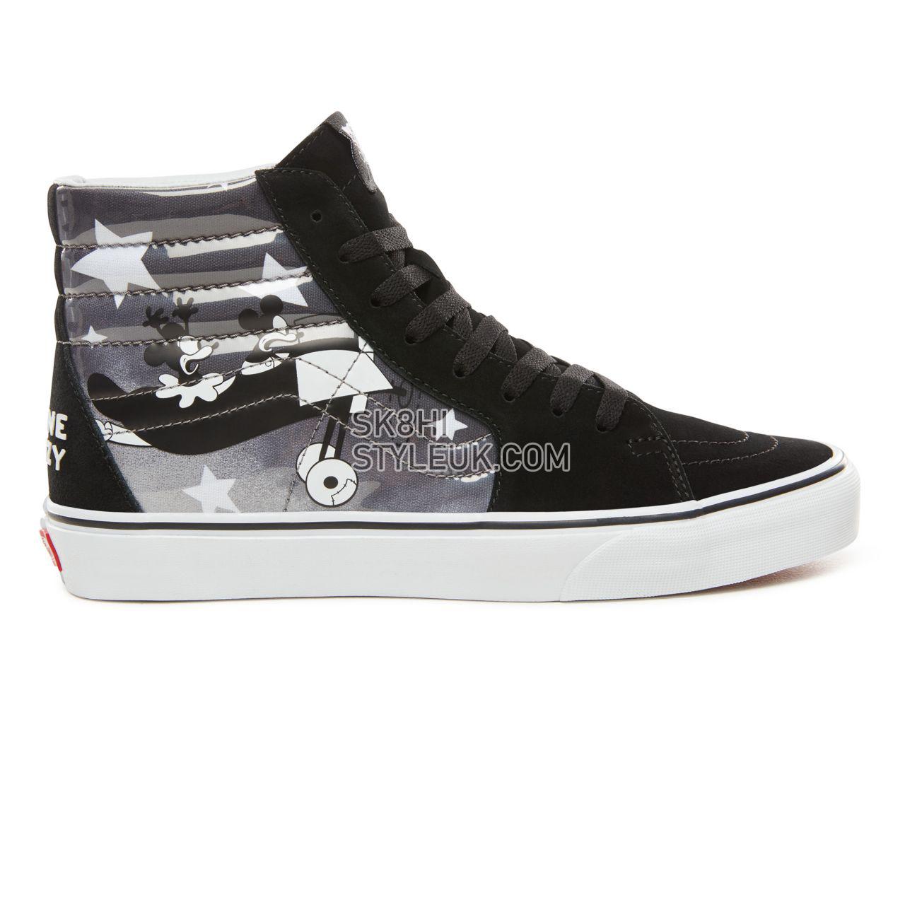 Vans Disney x Vans Sk8-Hi Classic Mens Womens - (Disney) Plane Crazy/True White VN0A38GEUPO Shoes